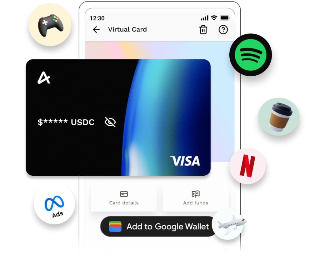 Карта AirTM — виртуальная предоплаченная карта Visa